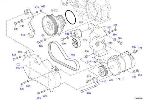X00042954 – MTU 12V4000G63 BELT
