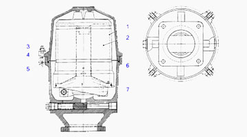 MTU oil filter
