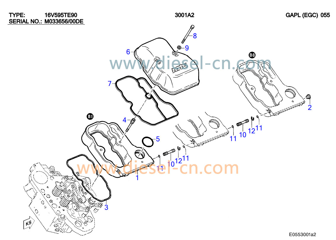 5760550280 MTU595 Other components