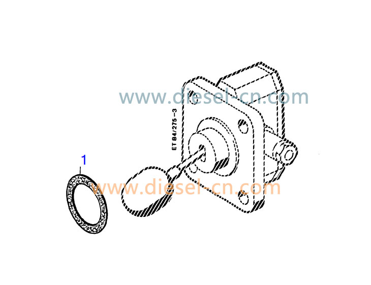 16V396SE84-GB31L gasket 0005333380