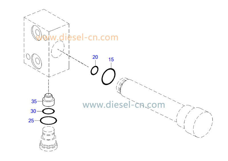 MTU O-ring 700429014004 - 3