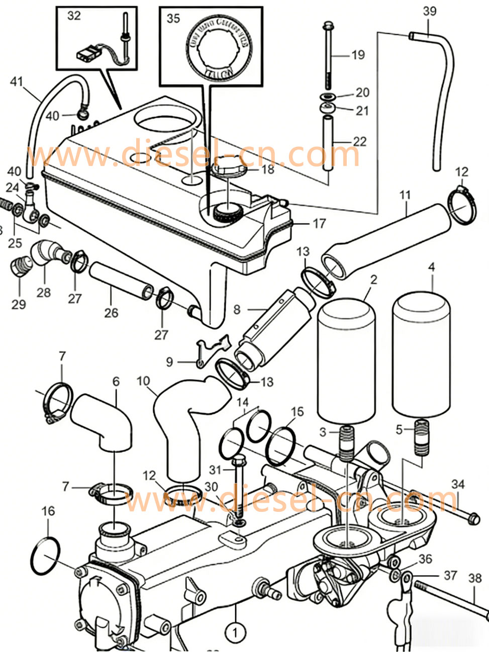 VOLVO PENTA Parts