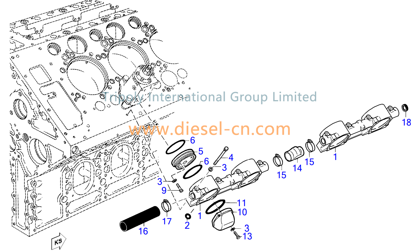 MTU 16V595TE90 8V396SE84 Parts